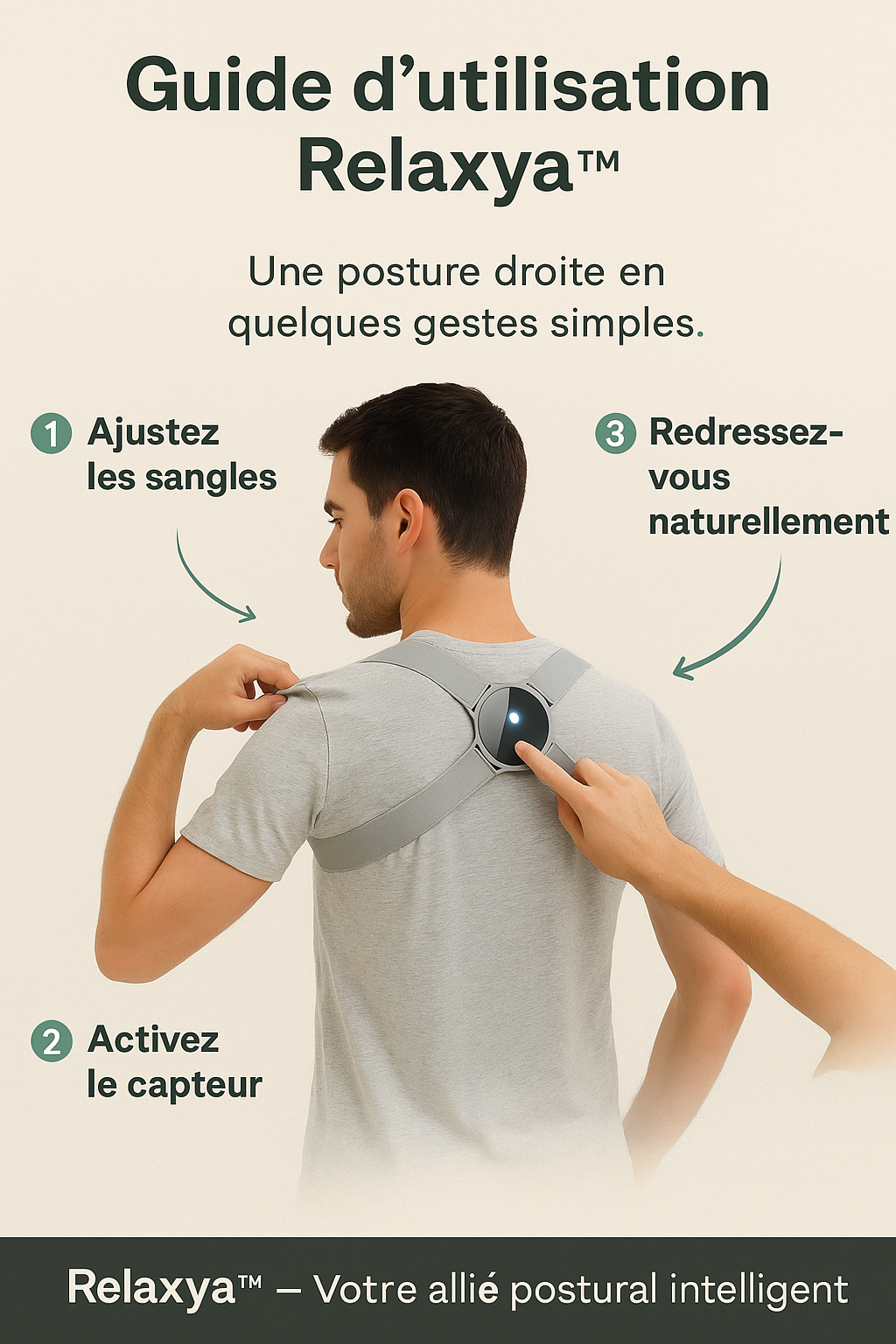 Guide d’utilisation Relaxya en 3 étapes